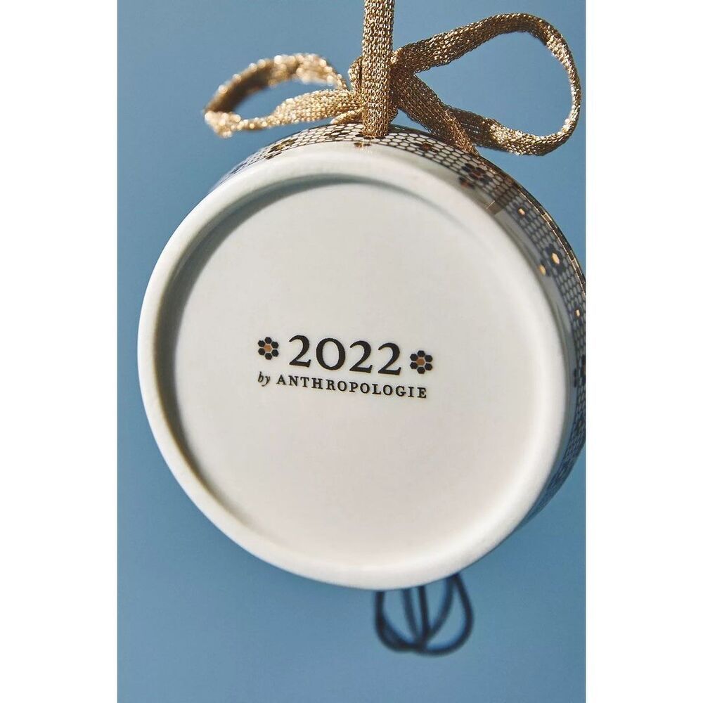 Anthropologie Bistro Tile Baking Ornament - Picture 2 of 2